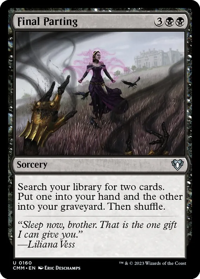 2023 Commander Masters Final Parting uncommon #160 uncommon card image