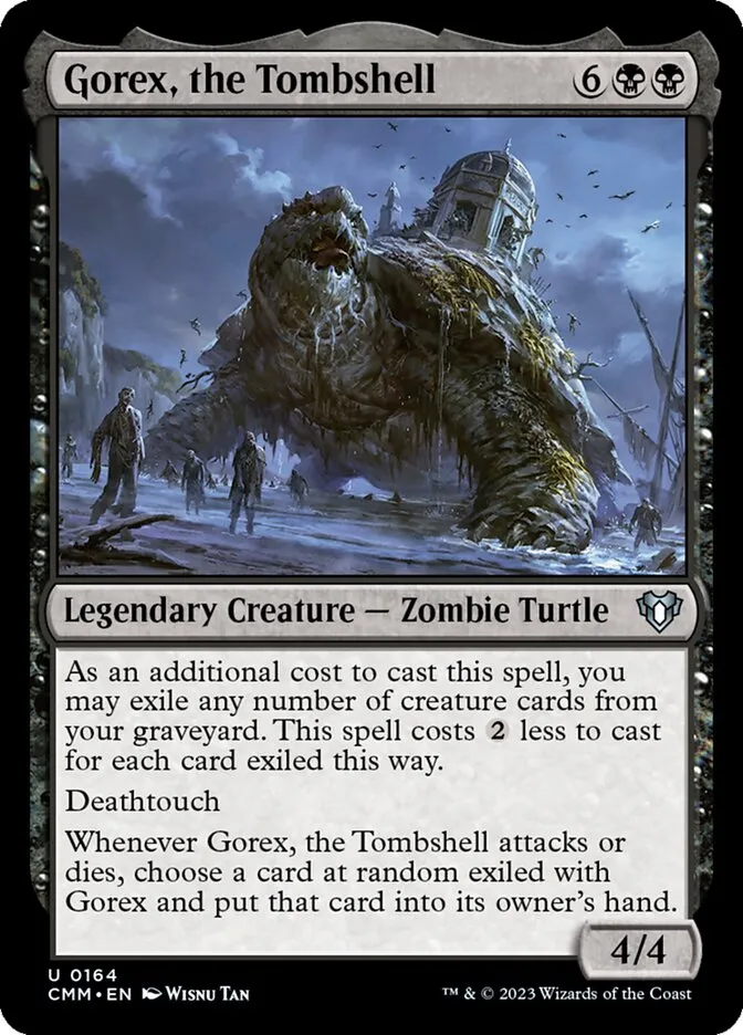2023 Commander Masters Gorex, the Tombshell uncommon #164 uncommon card image
