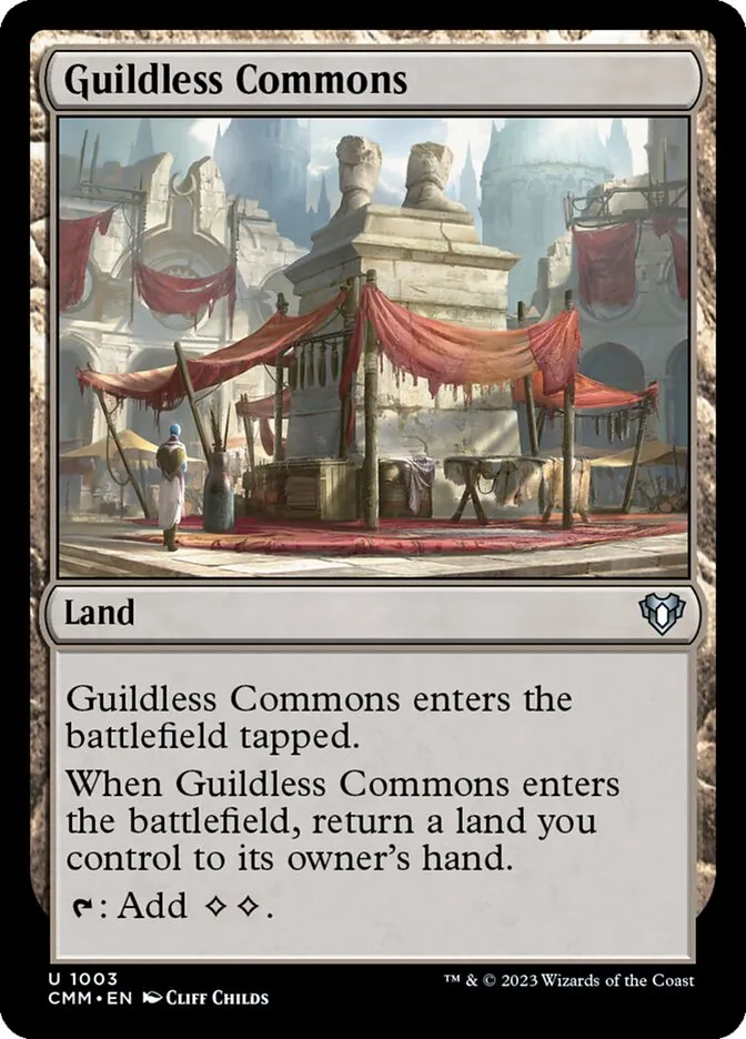 2023 Commander Masters Guildless Commons uncommon #1003 uncommon card image