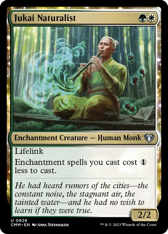 2023 Commander Masters Jukai Naturalist #926 uncommon card image