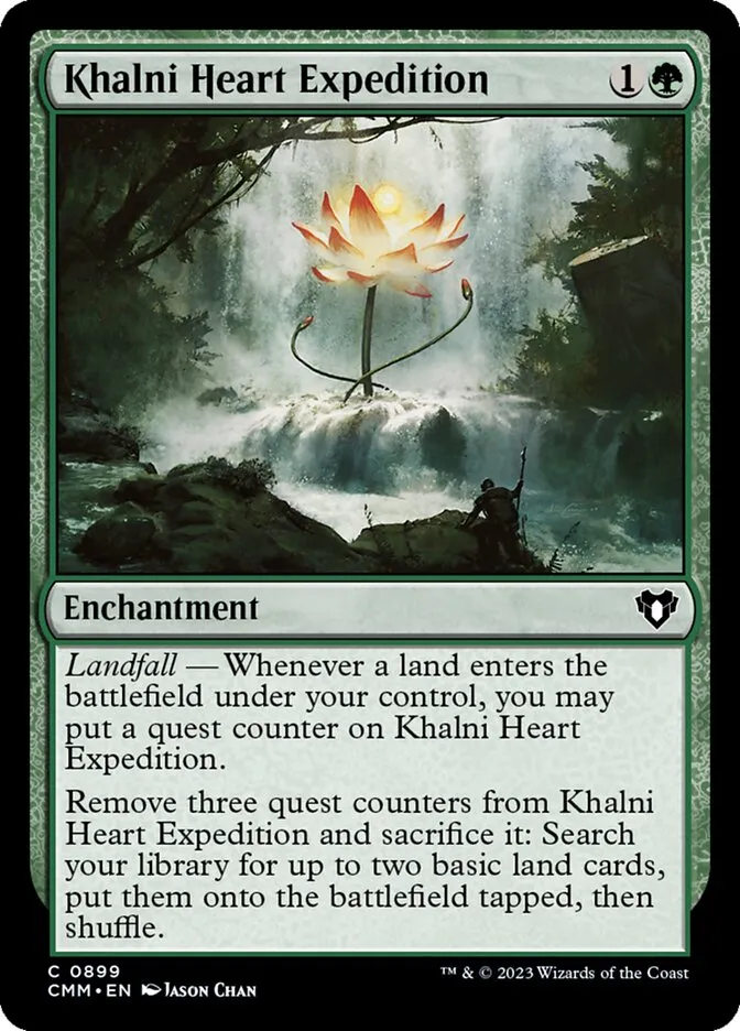 2023 Commander Masters Khalni Heart Expedition #899 common card image
