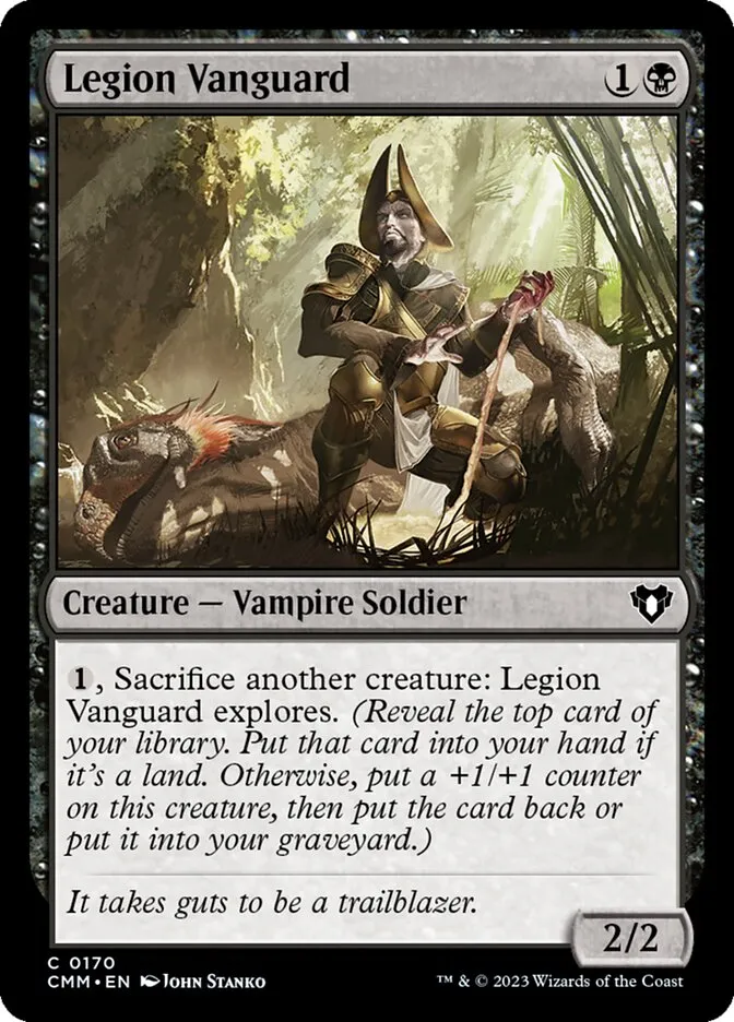 2023 Commander Masters Legion Vanguard common #170 common card image