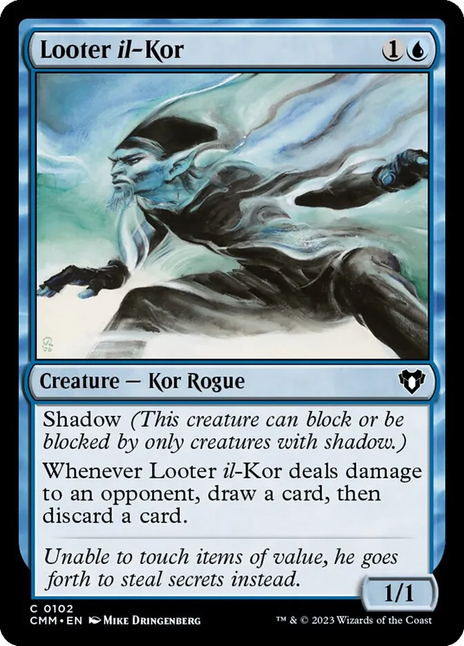 2023 Commander Masters Looter il-Kor #102 common card image