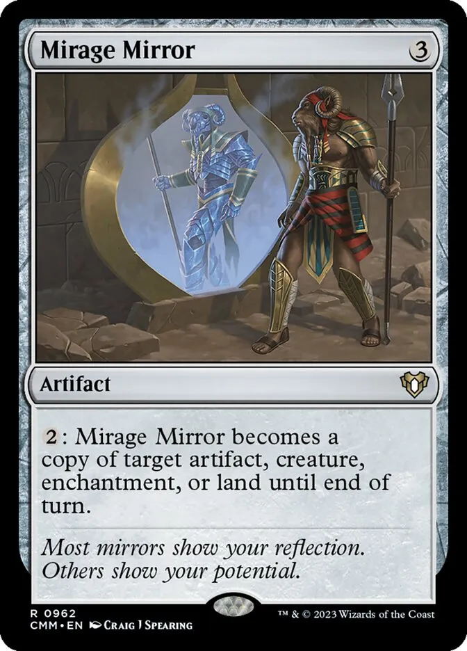 2023 Commander Masters Mirage Mirror rare #962 rare card image