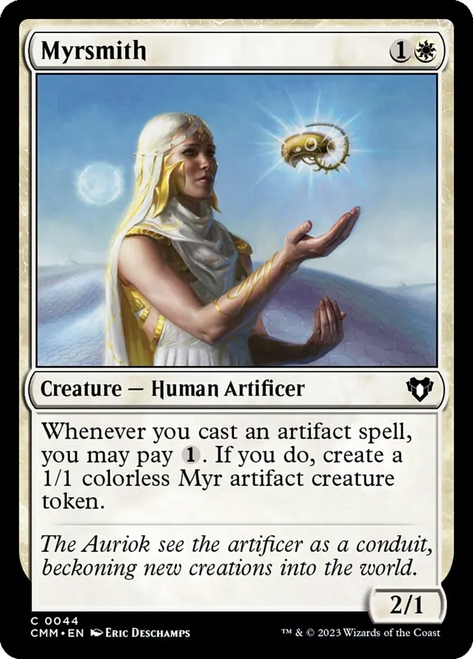 2023 Commander Masters Myrsmith common #44 common card image