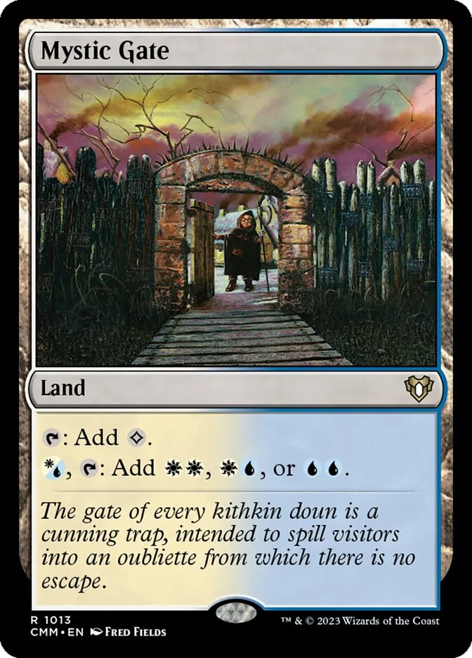 2023 Commander Masters Mystic Gate #1013 rare card image