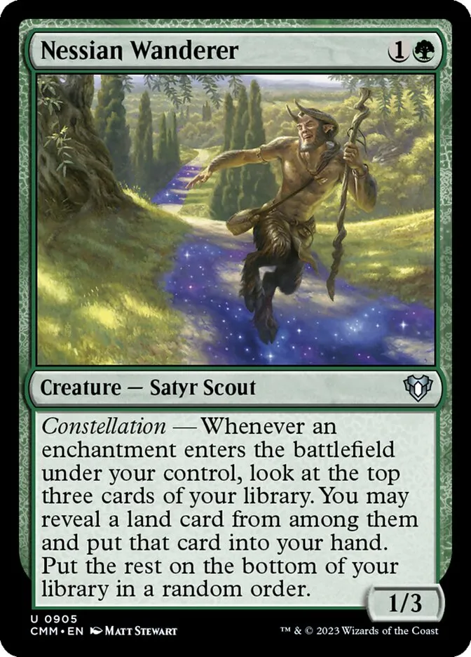 2023 Commander Masters Nessian Wanderer uncommon #905 uncommon card image