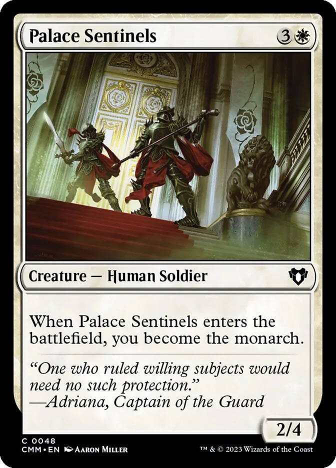 2023 Commander Masters Palace Sentinels common #48 common card image