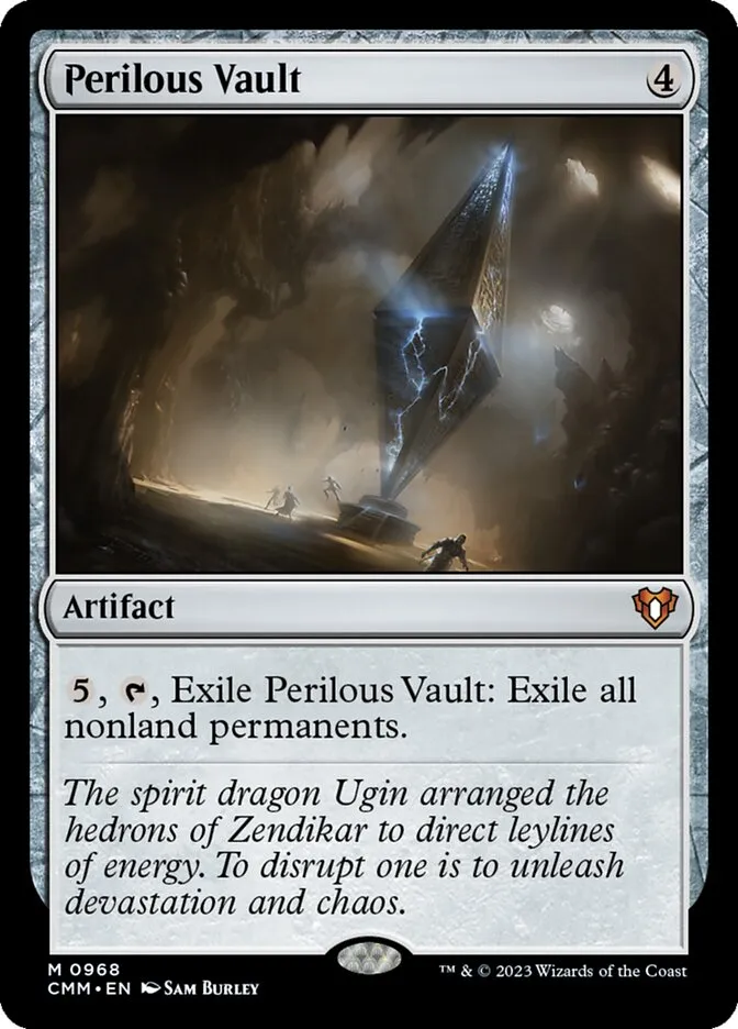 2023 Commander Masters Perilous Vault mythic #968 mythic card image