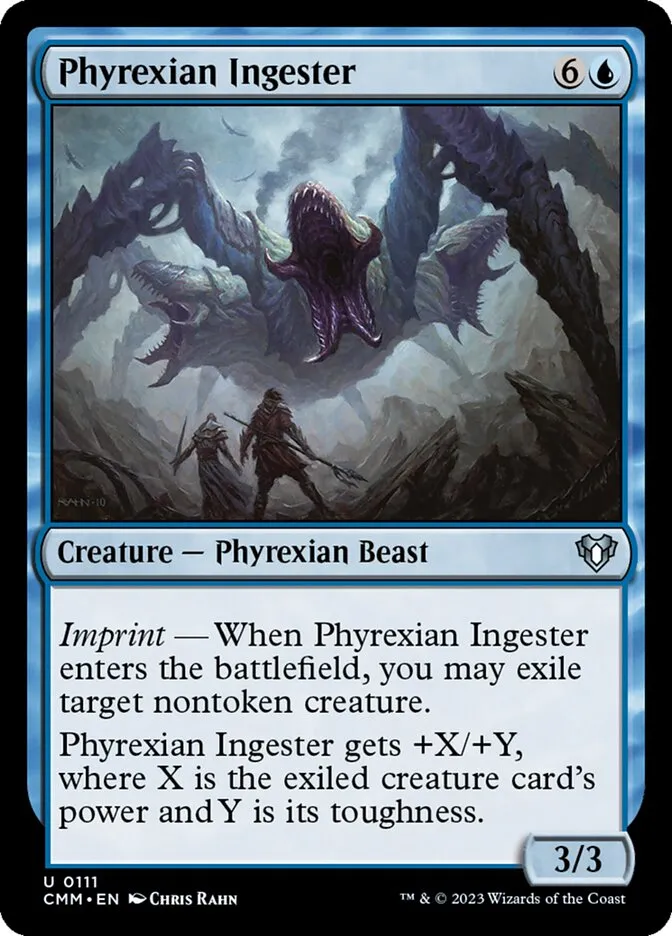 2023 Commander Masters Phyrexian Ingester uncommon #111 uncommon card image