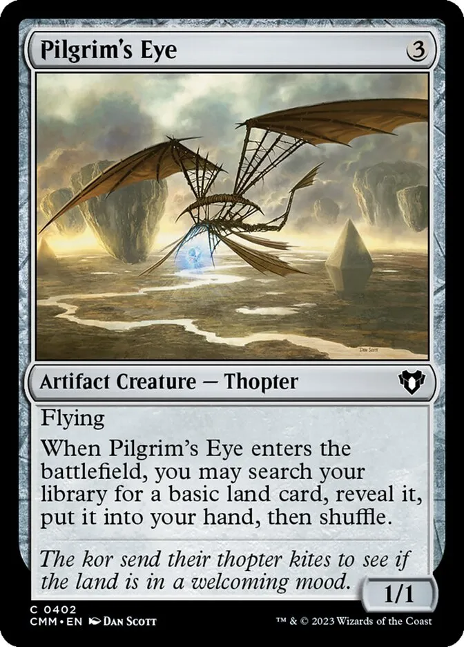 2023 Commander Masters Pilgrim's Eye common #402 common card image