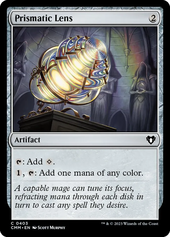 2023 Commander Masters Prismatic Lens common #403 common card image