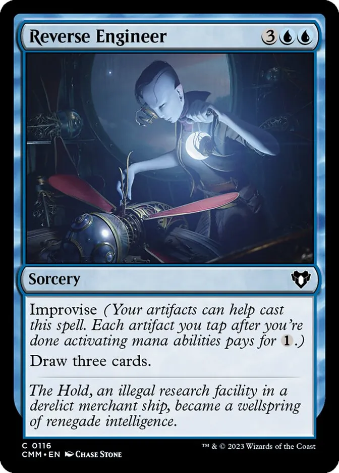 2023 Commander Masters Reverse Engineer common #116 common card image