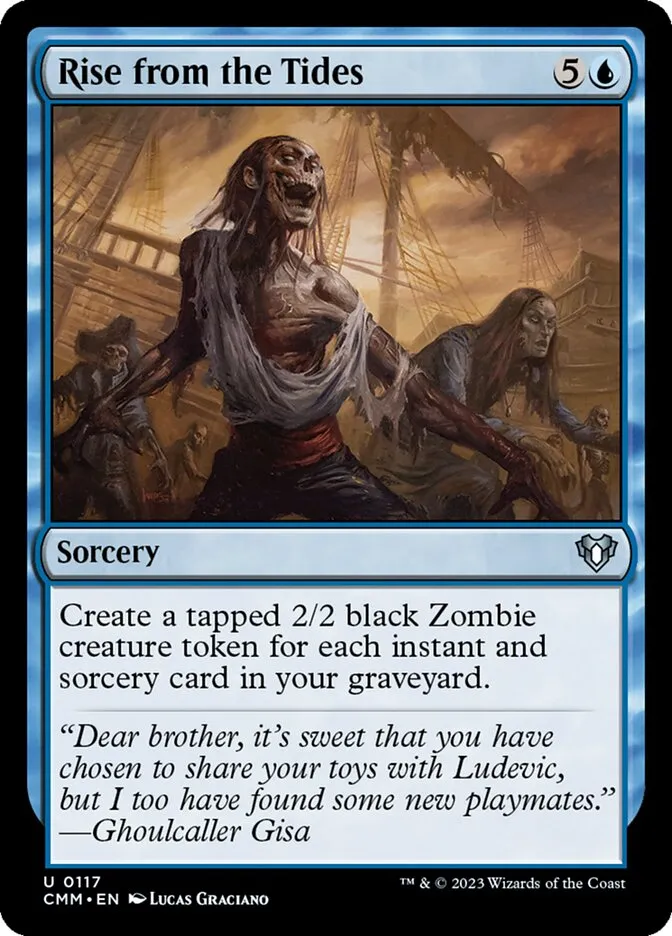 2023 Commander Masters Rise from the Tides #117 uncommon card image