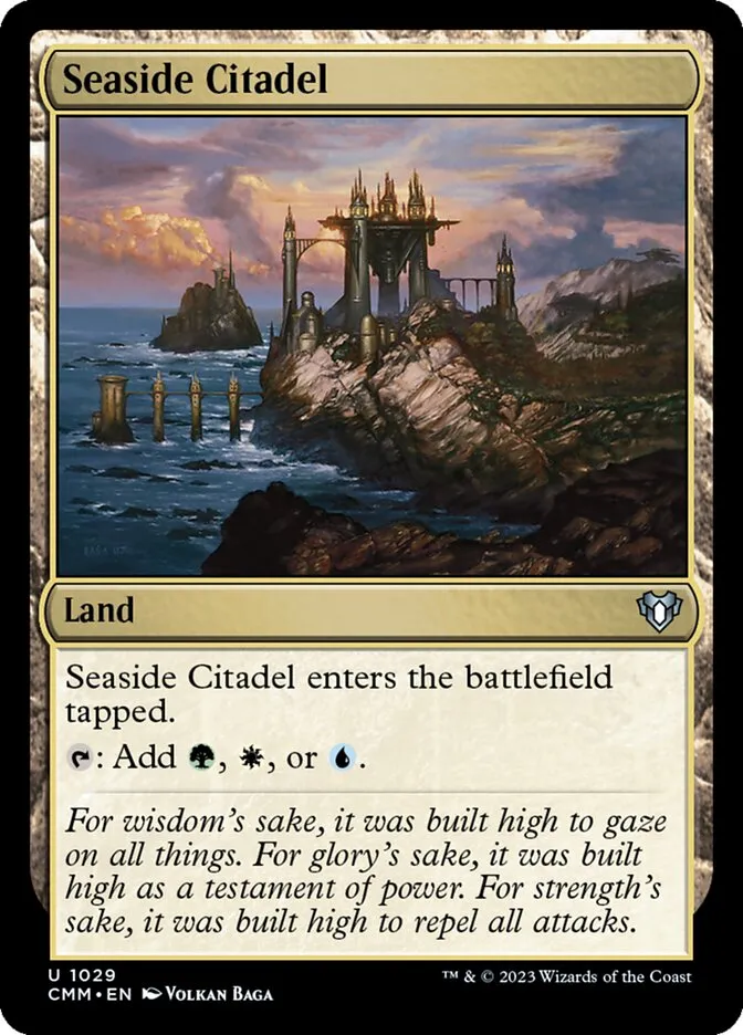 2023 Commander Masters Seaside Citadel uncommon #1029 uncommon card image