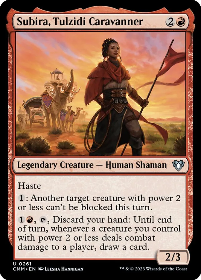 2023 Commander Masters Subira, Tulzidi Caravanner uncommon #261 uncommon card image