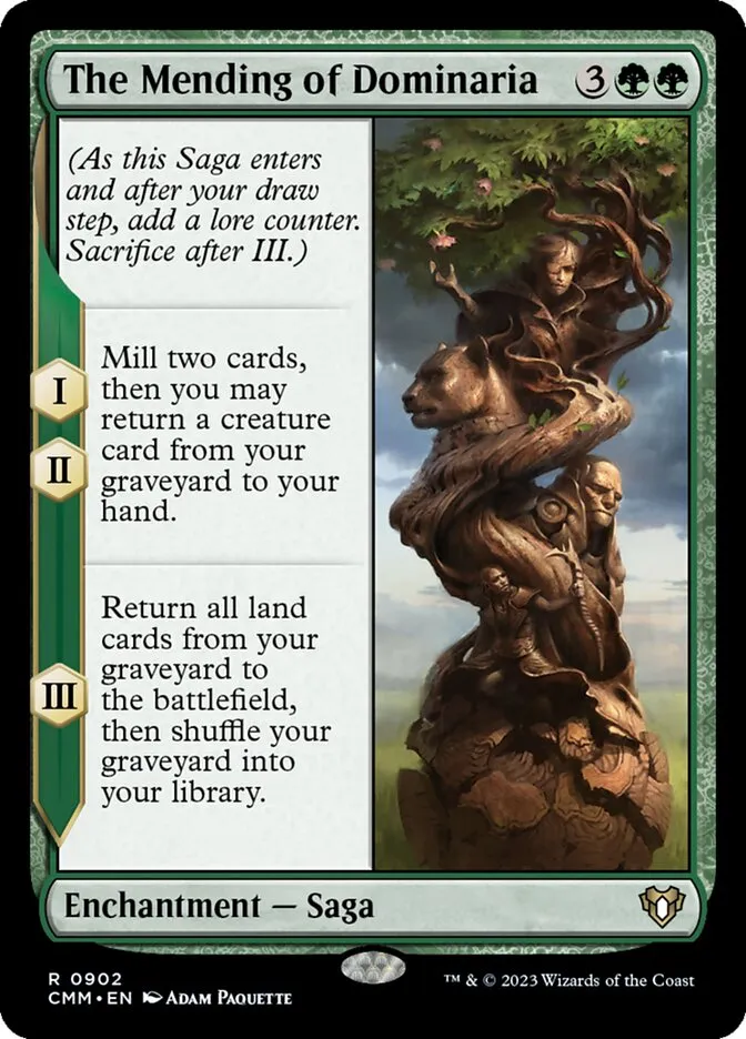 2023 Commander Masters The Mending of Dominaria #902 rare card image