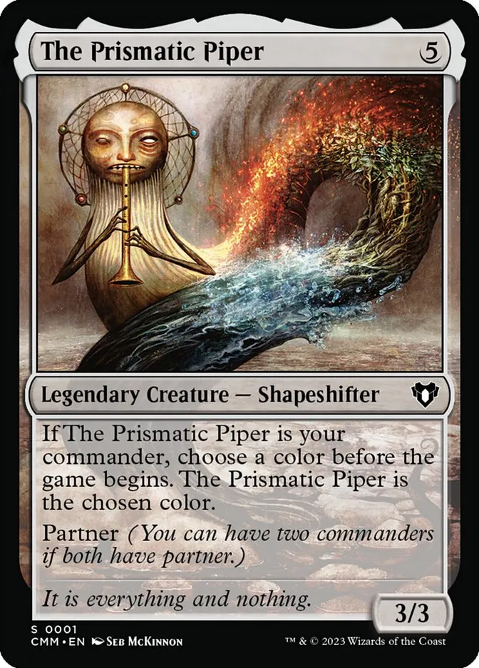 2023 Commander Masters The Prismatic Piper special #1 special card image