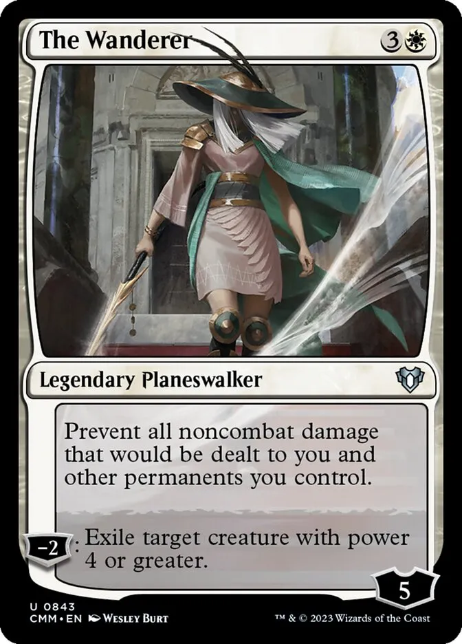 2023 Commander Masters The Wanderer uncommon #843 uncommon card image