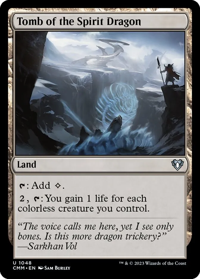 2023 Commander Masters Tomb of the Spirit Dragon #1048 uncommon card image