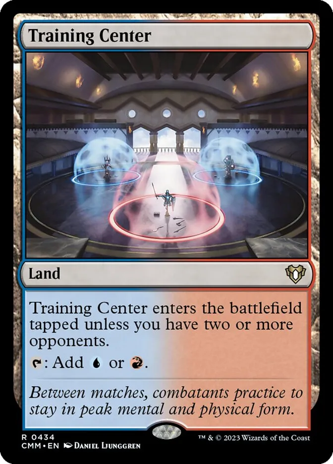 2023 Commander Masters Training Center rare #434 rare card image