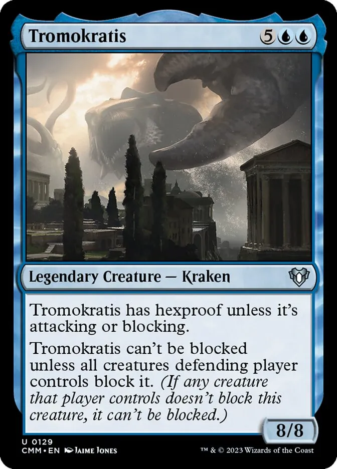 2023 Commander Masters Tromokratis uncommon #129 uncommon card image