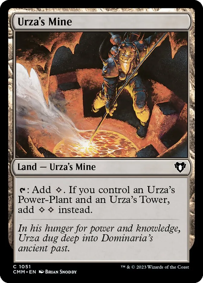 2023 Commander Masters Urza's Mine common #1051 common card image