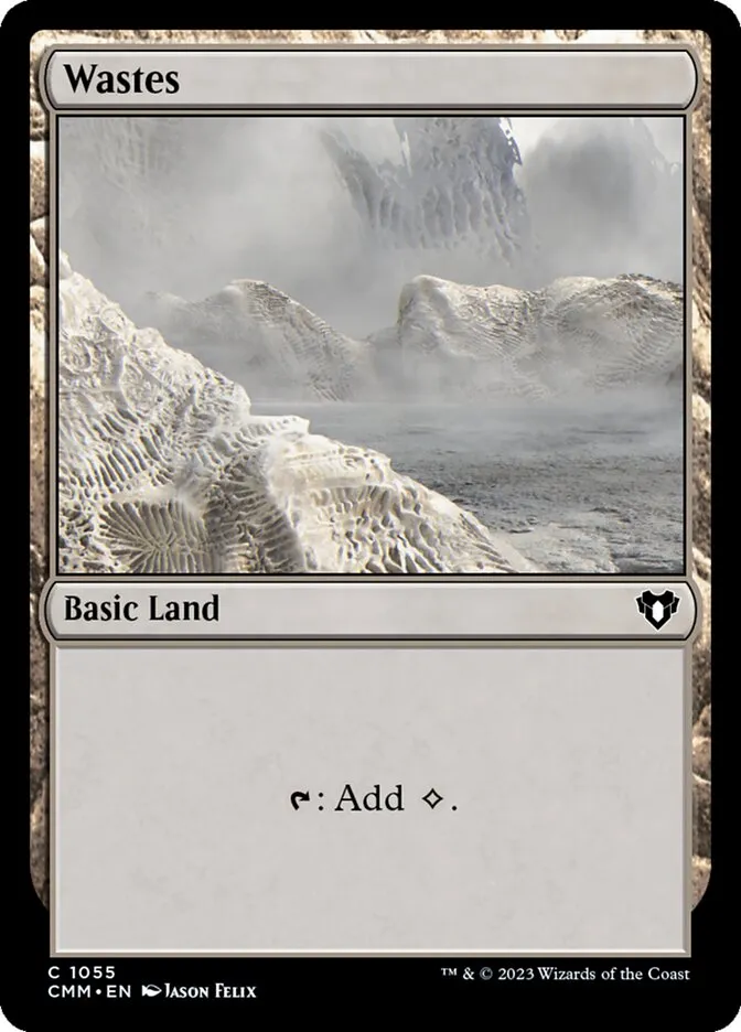 2023 Commander Masters Wastes #1055 common card image