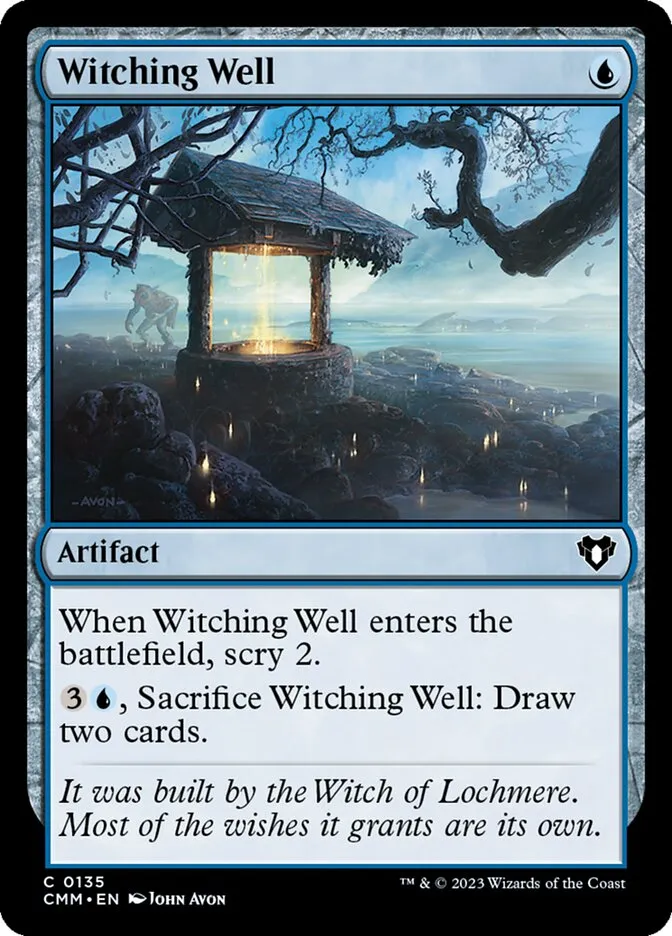 2023 Commander Masters Witching Well common #135 common card image