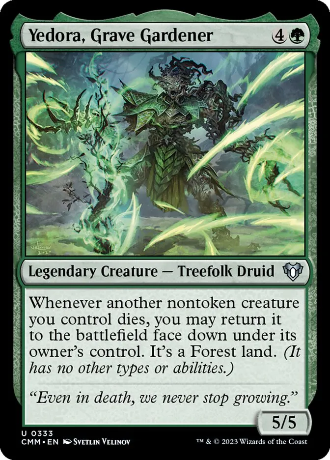 2023 Commander Masters Yedora, Grave Gardener #333 uncommon card image