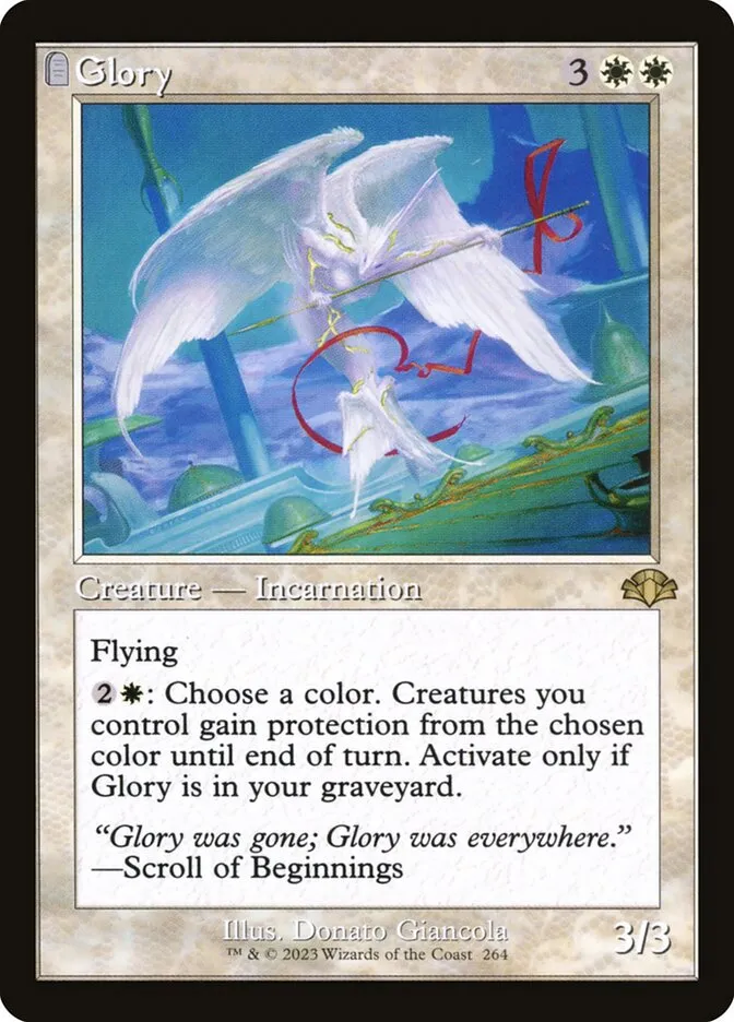 2023 Dominaria Remastered Glory #264 rare card image