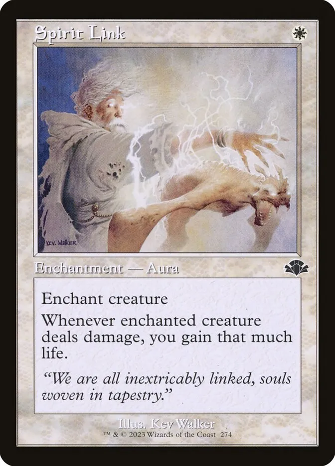 2023 Dominaria Remastered Spirit Link #274 common card image