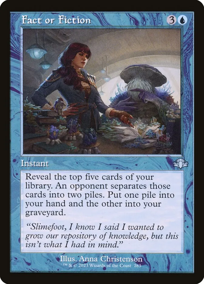 2023 Dominaria Remastered Fact or Fiction #283 uncommon card image