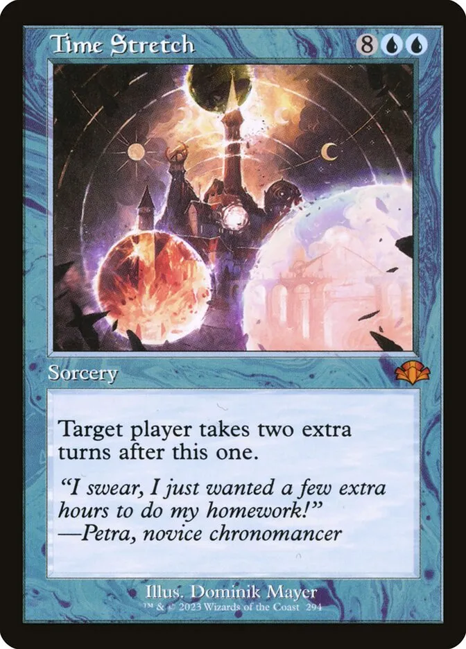 2023 Dominaria Remastered Time Stretch #294 mythic card image