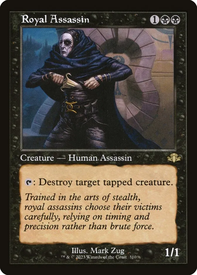 2023 Dominaria Remastered Royal Assassin #310 rare card image