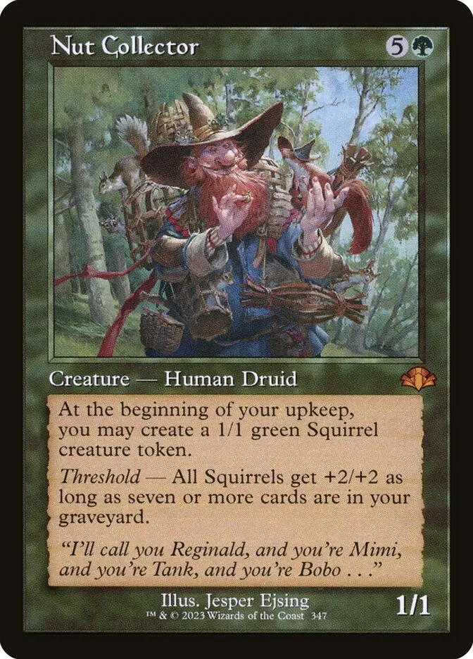 2023 Dominaria Remastered Nut Collector #347 mythic card image