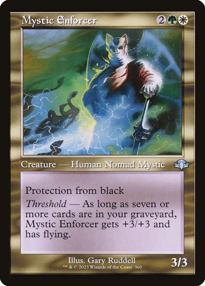 2023 Dominaria Remastered Mystic Enforcer #360 uncommon card image