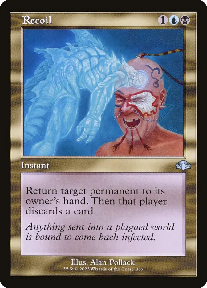 2023 Dominaria Remastered Recoil #365 uncommon card image