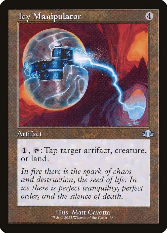 2023 Dominaria Remastered Icy Manipulator #380 uncommon card image