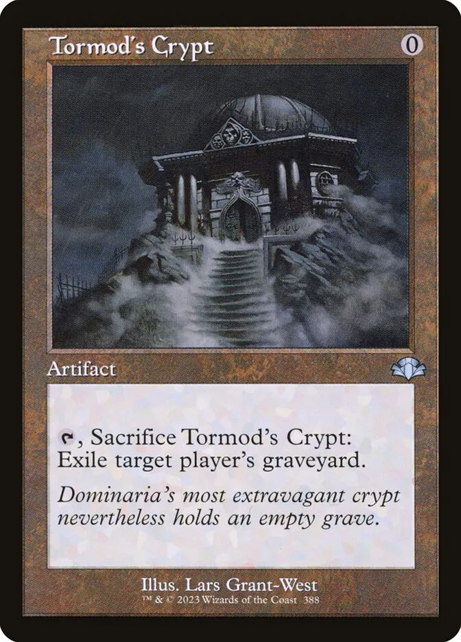 2023 Dominaria Remastered Tormod's Crypt #388 uncommon card image