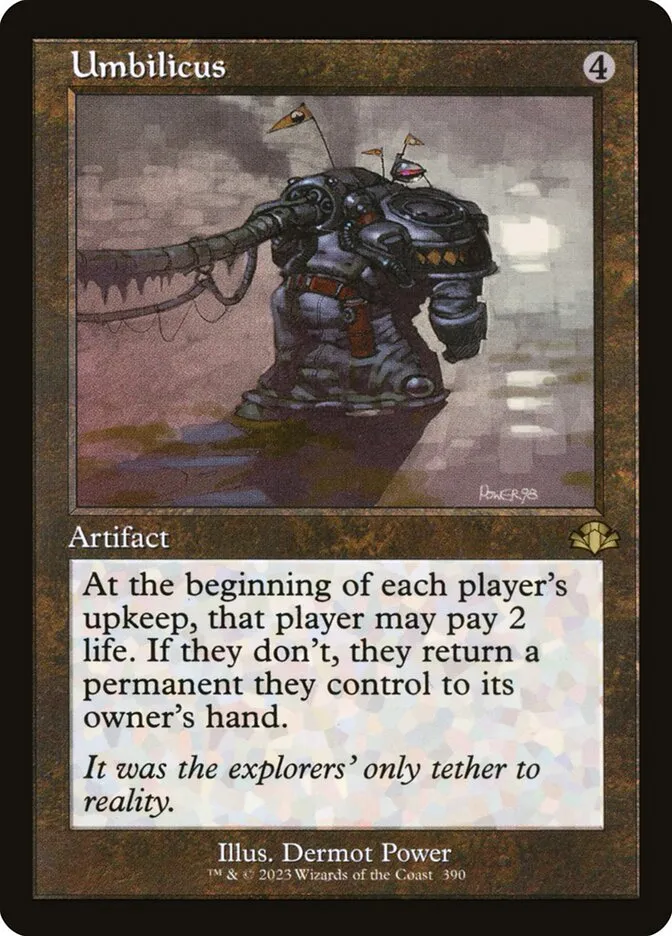2023 Dominaria Remastered Umbilicus #390 rare card image