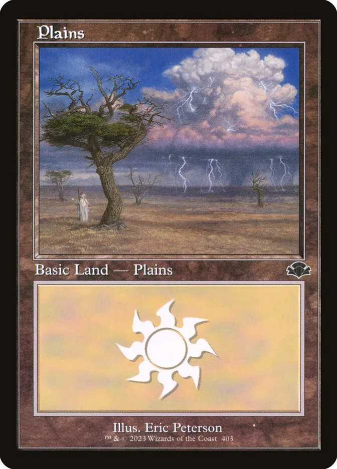 2023 Dominaria Remastered Plains #403 common card image
