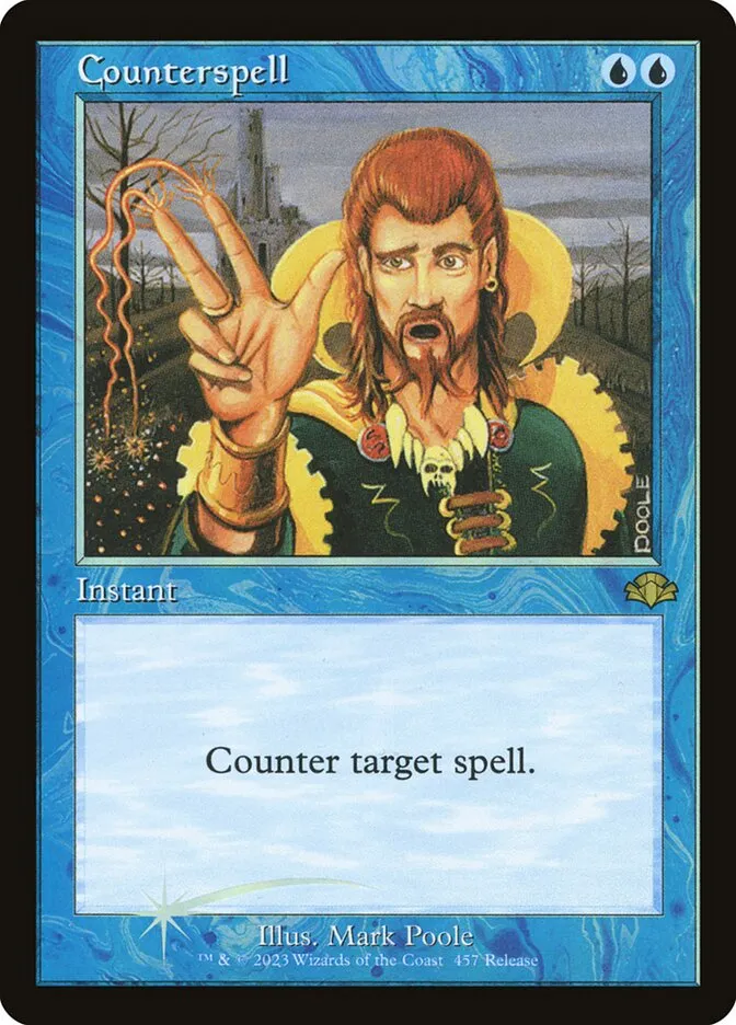 2023 Dominaria Remastered Counterspell #457 rare card image