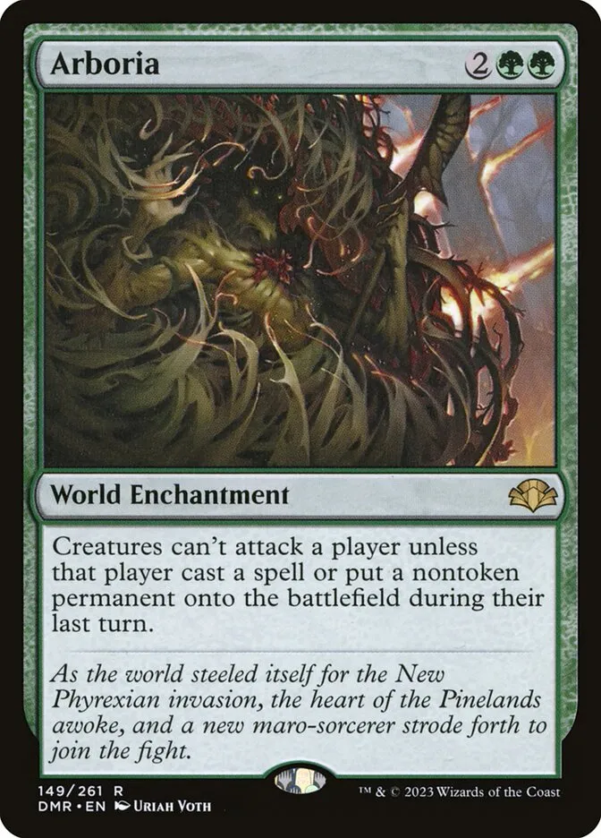 2023 Dominaria Remastered Arboria #149 rare card image