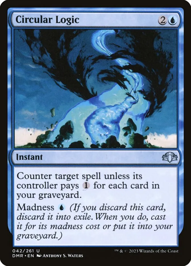 2023 Dominaria Remastered Circular Logic uncommon #42 uncommon card image