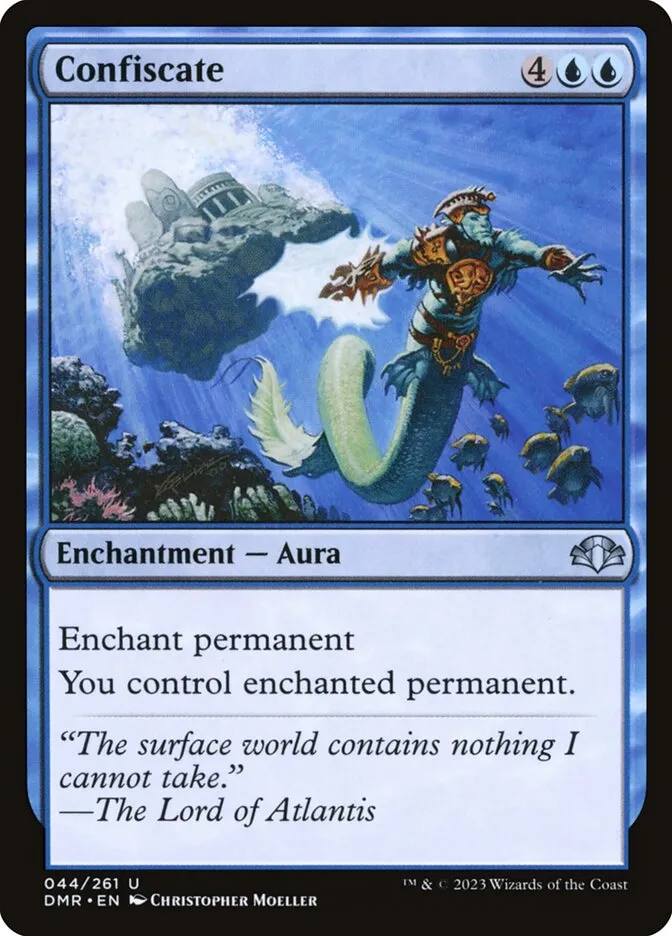 2023 Dominaria Remastered Confiscate uncommon #44 uncommon card image
