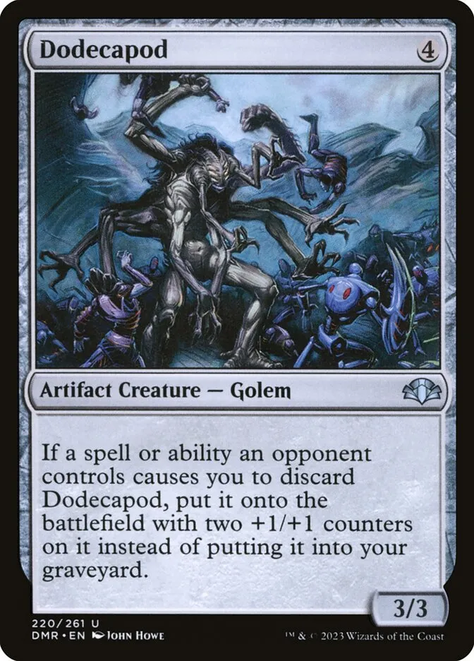 2023 Dominaria Remastered Dodecapod #220 uncommon card image
