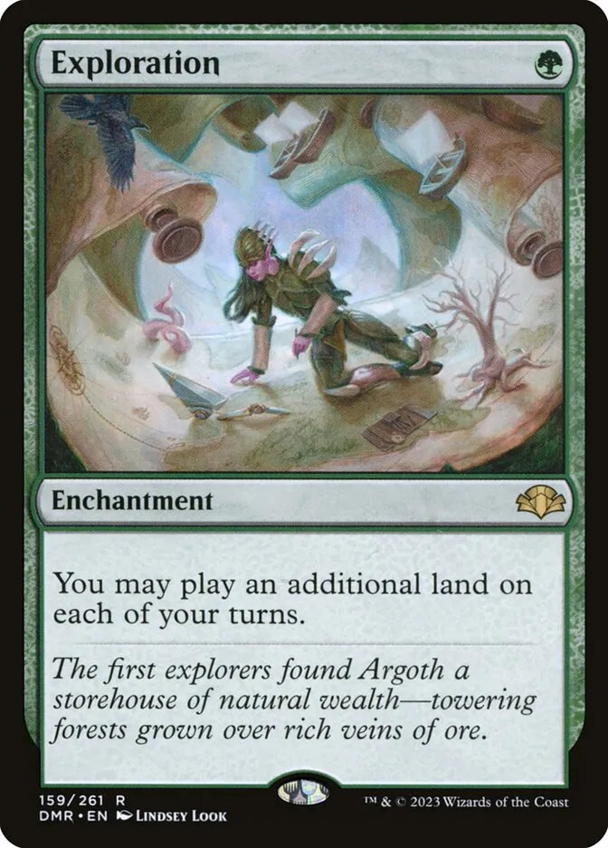 2023 Dominaria Remastered Exploration #159 rare card image