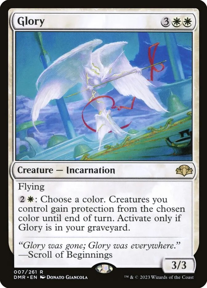 2023 Dominaria Remastered Glory rare #7 rare card image