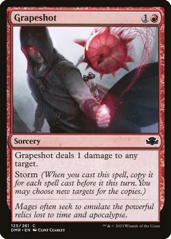 2023 Dominaria Remastered Grapeshot #125 common card image